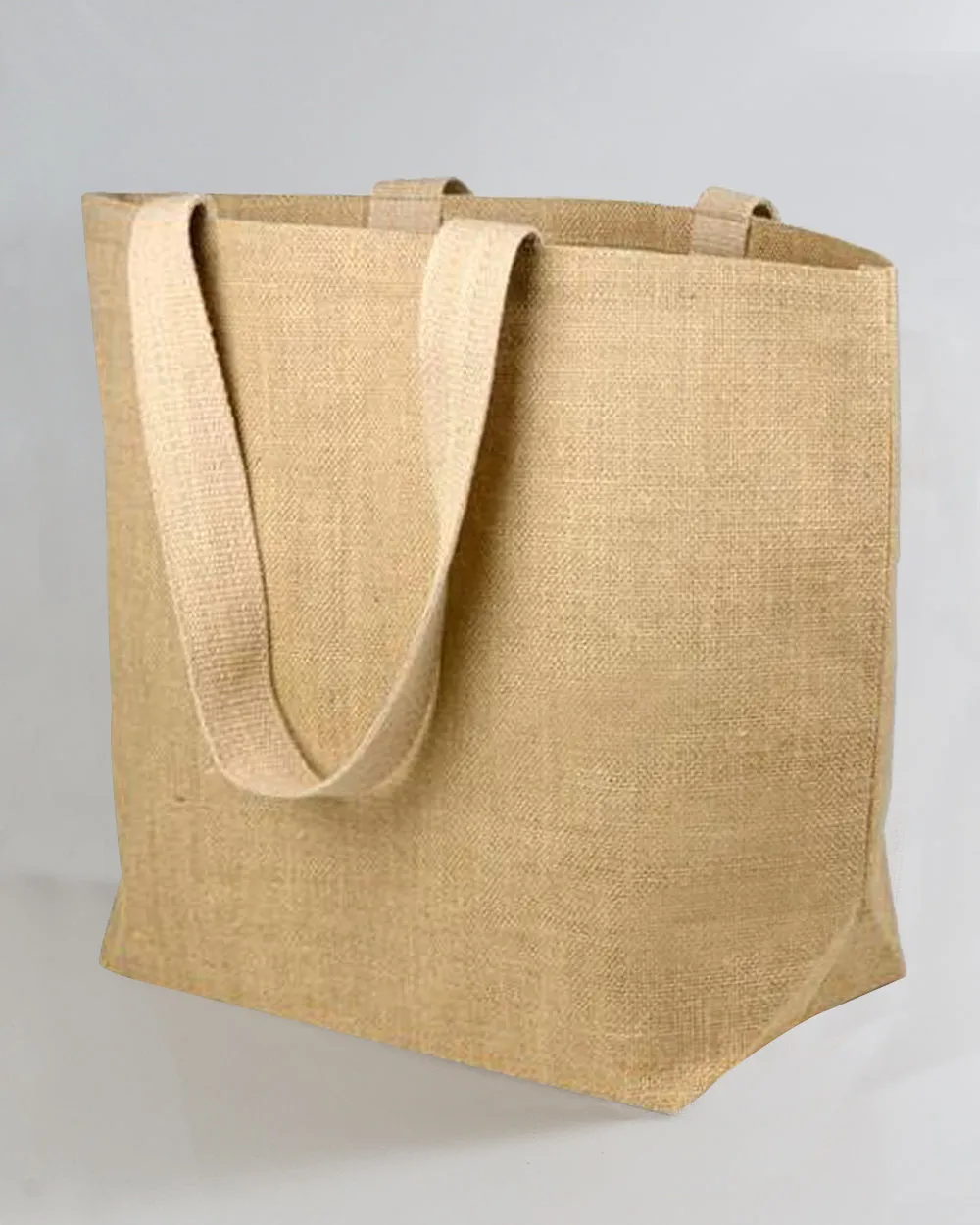 48 ct Large Jute Beach Bag / Burlap Beach Totes - By Case