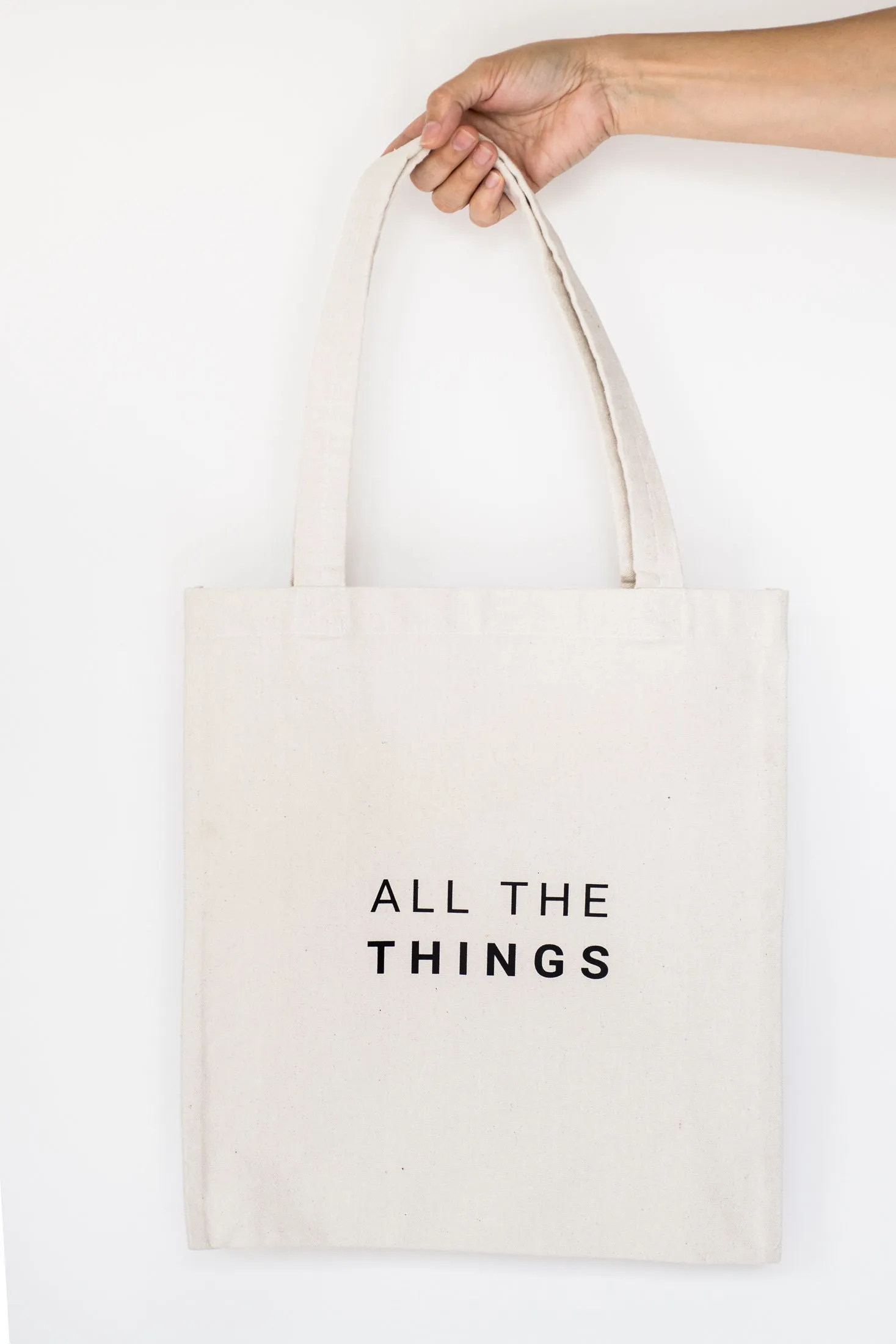 All The Things Canvas Tote