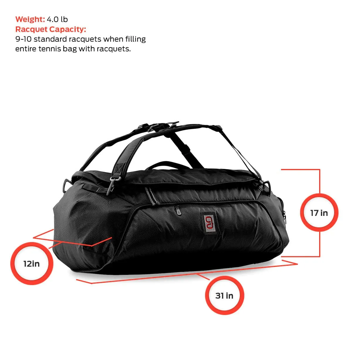 Axiom Duffel Bag – 9 Pack