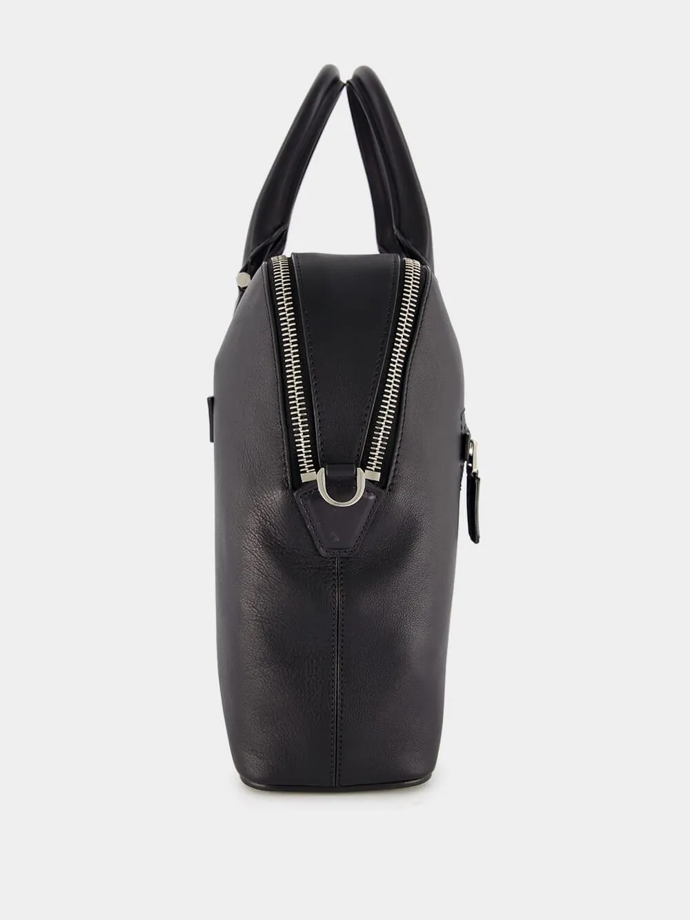 Black Leather Laptop Bag