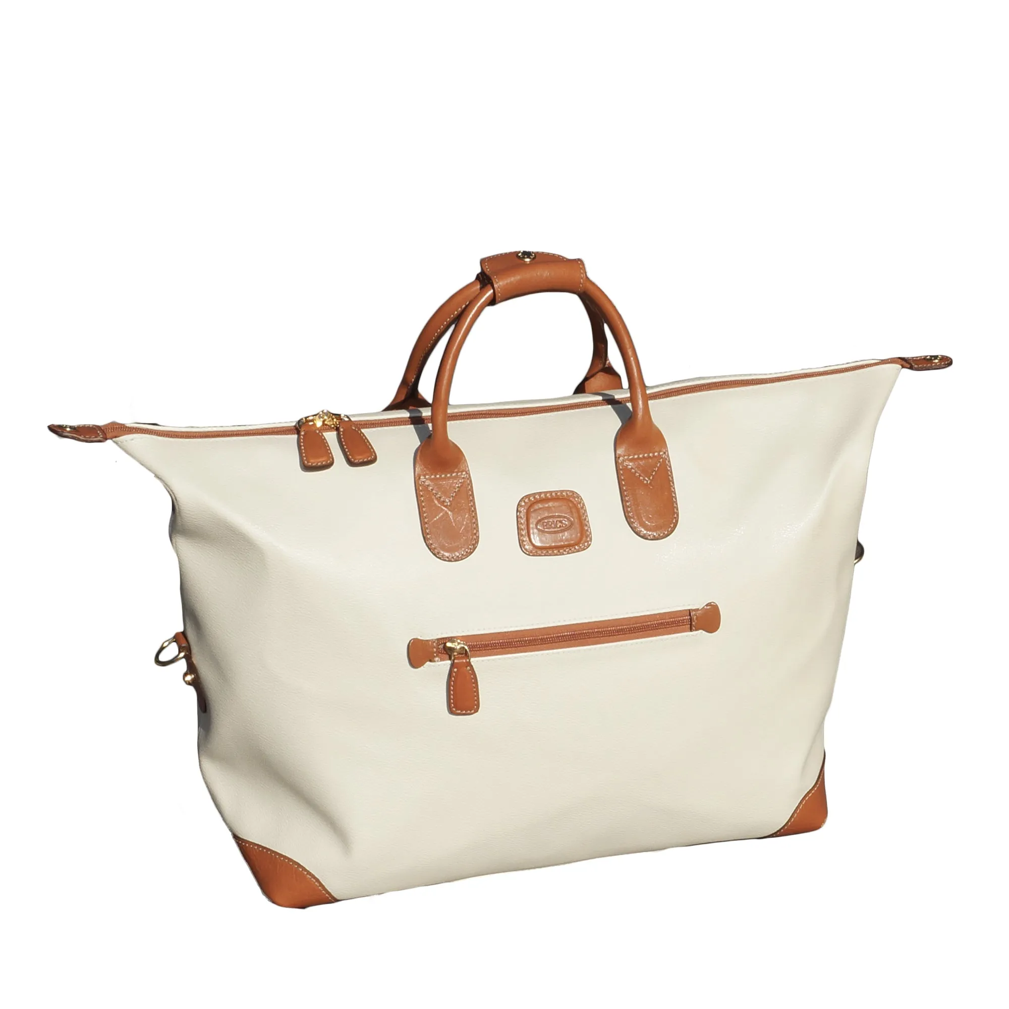 Bric's Firenze 22" Holdall Duffel Bag Cream