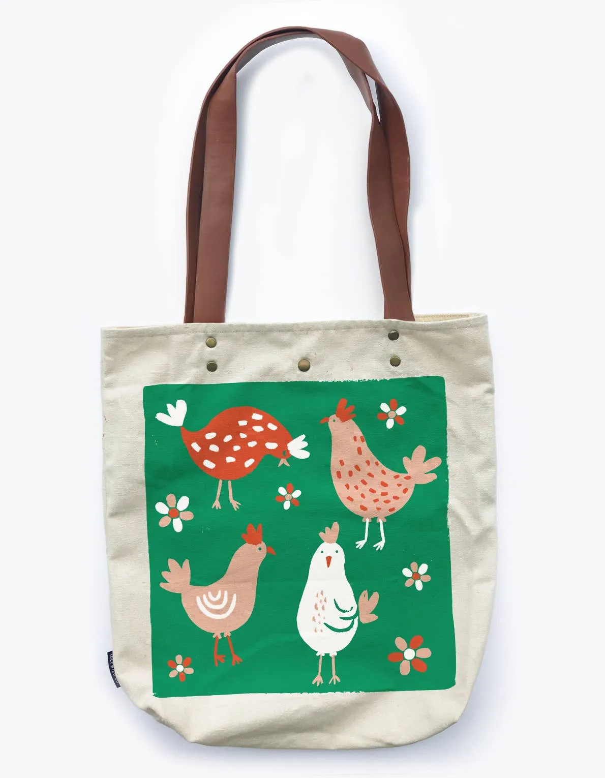 Chicken Field Tote