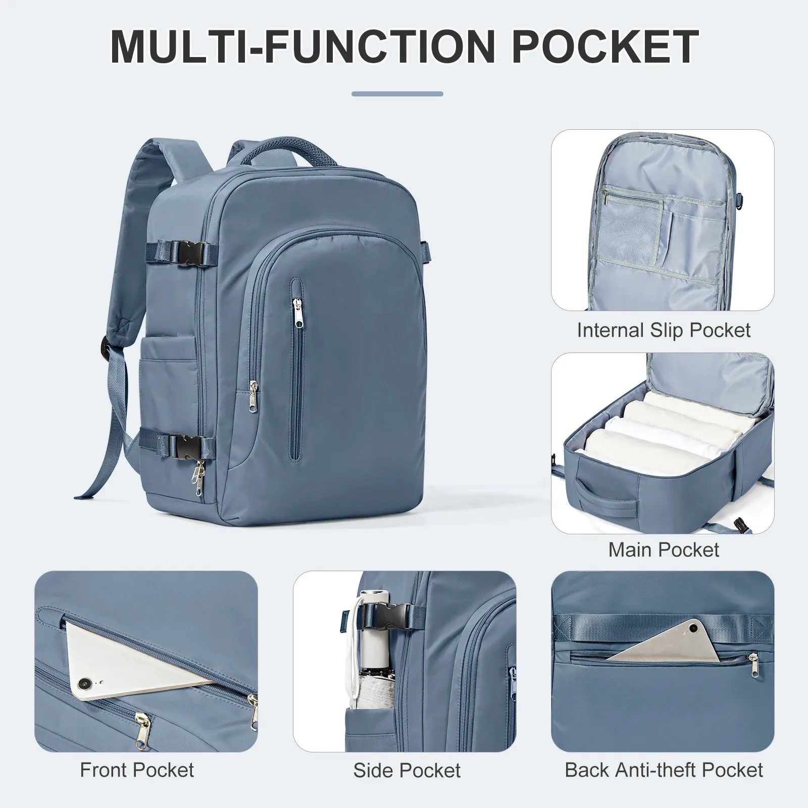 CitySlicker Chic High-Capacity Travel Pack