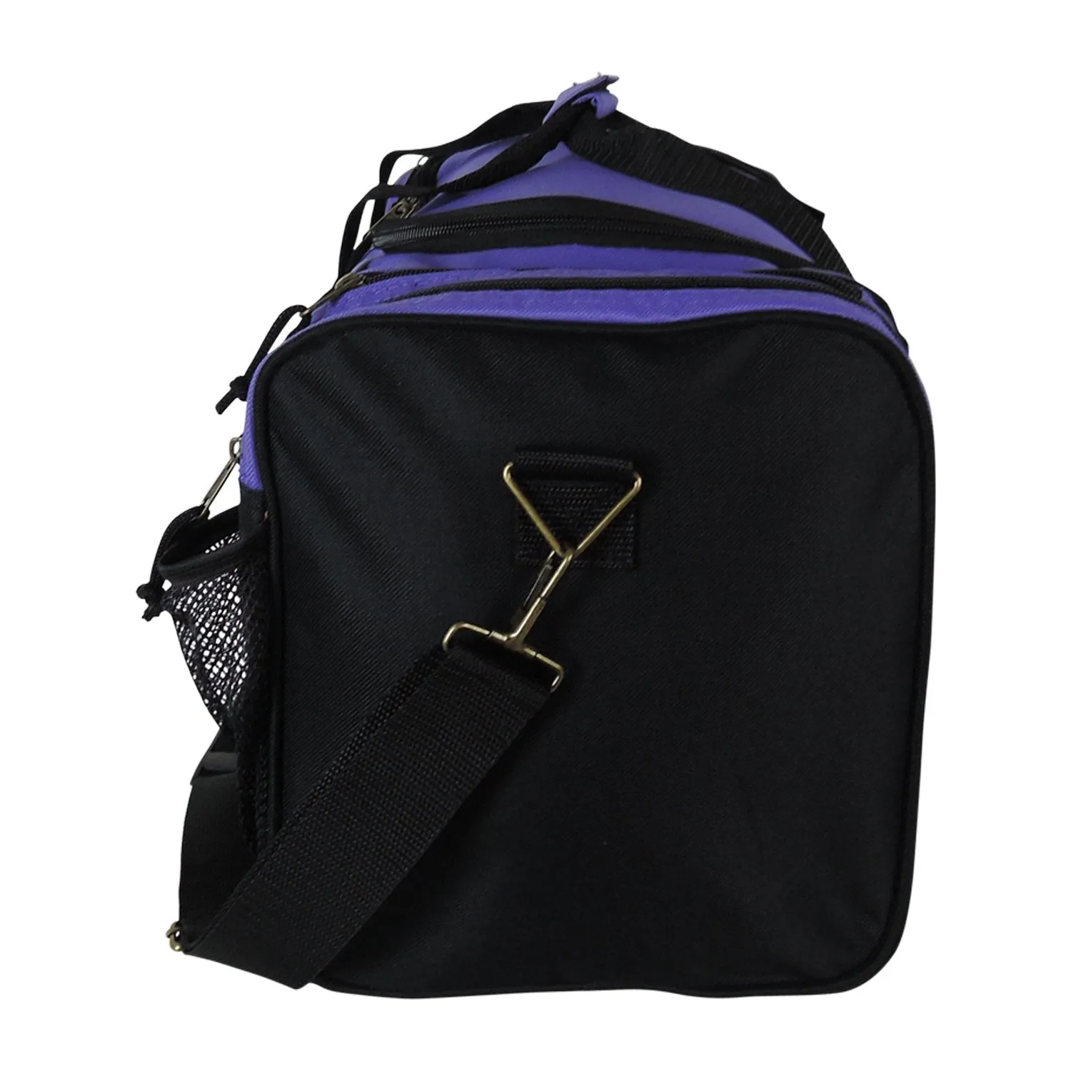 Dalix 20 Inch Sports Duffle Bag with Mesh and Valuables Pockets, Purple