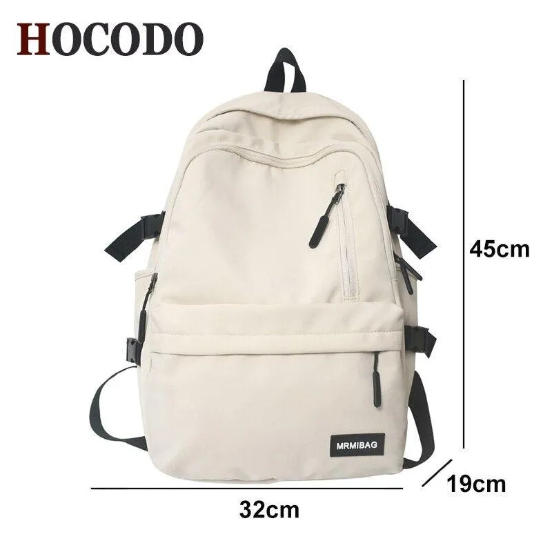 Fashion Backpack For Women Waterproof Nylon Travel Backpack