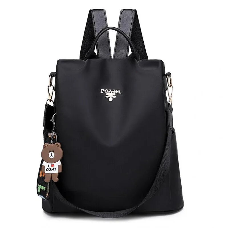 Fashion Style Female Anti-theft Backpack Oxford Cloth Bookbags for School Teenagers Girls Designer High Quality Travel Backpacks