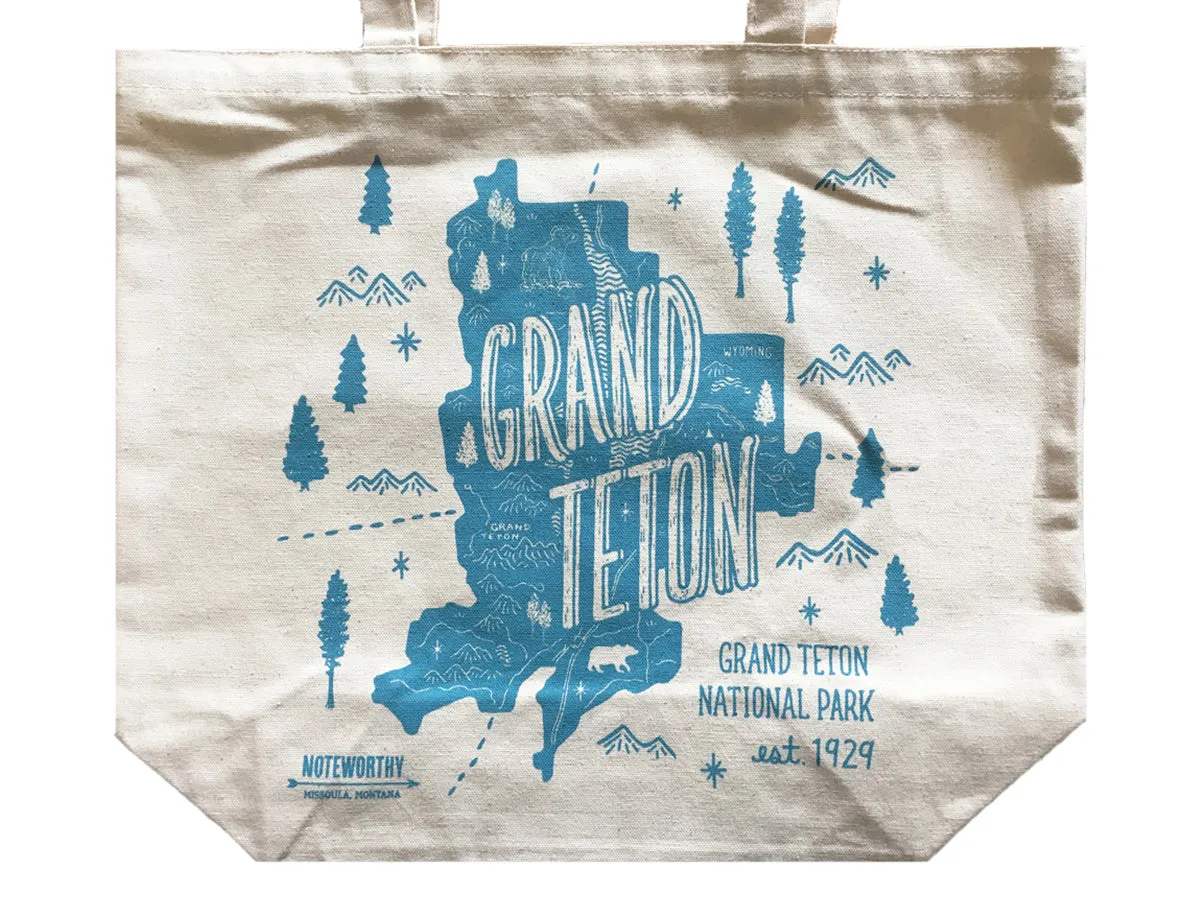 Grand Teton National Park, Tote Bag