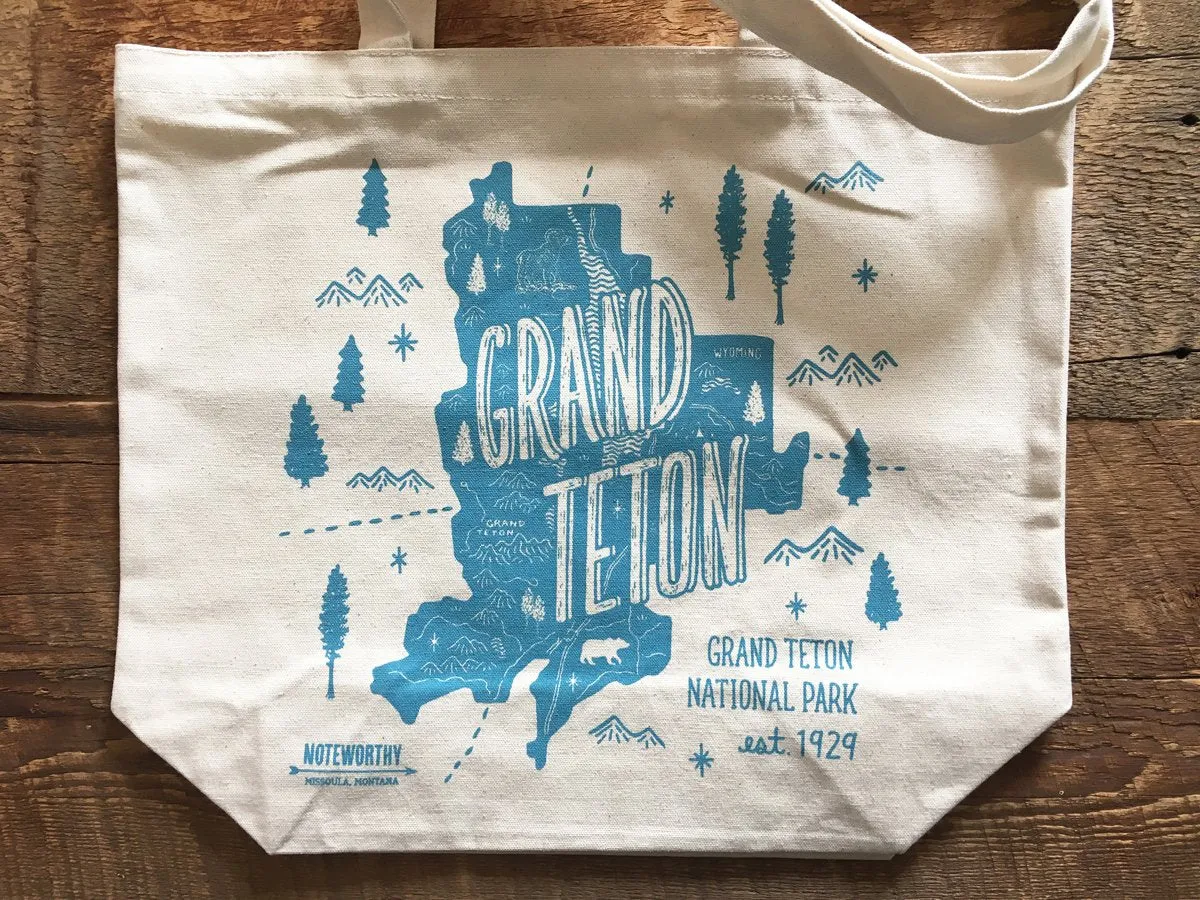 Grand Teton National Park, Tote Bag