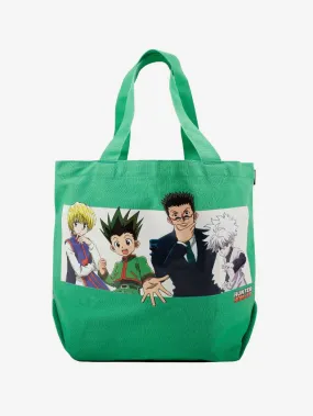 Hunter x Hunter Group Green Canvas Tote