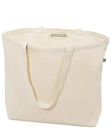 Large Recycled Canvas Tote Bags - RC260