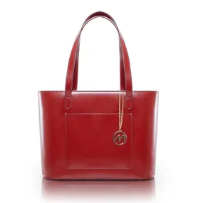 McKlein ALYSON Leather Tablet Tote