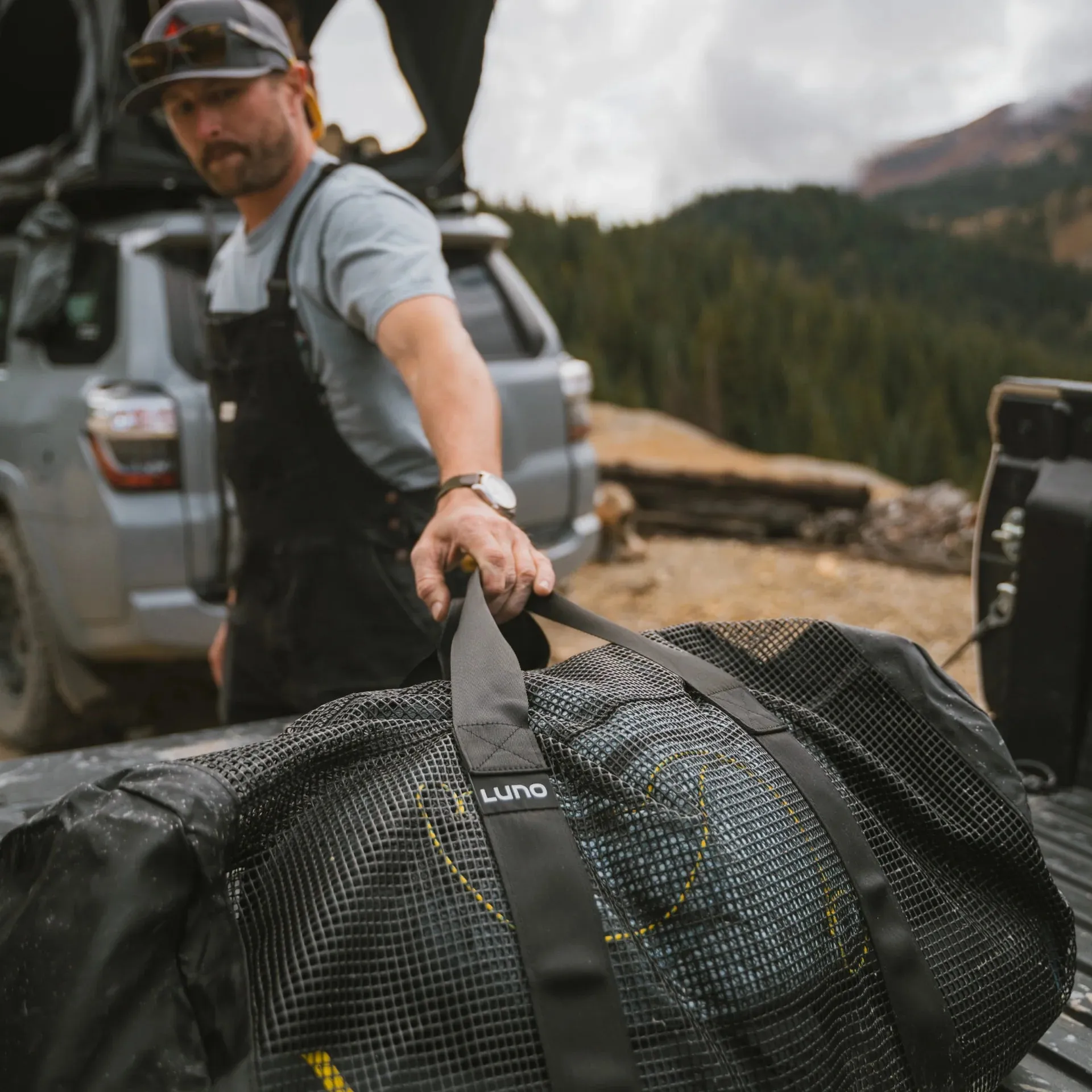 Mesh Gear Duffel Bag