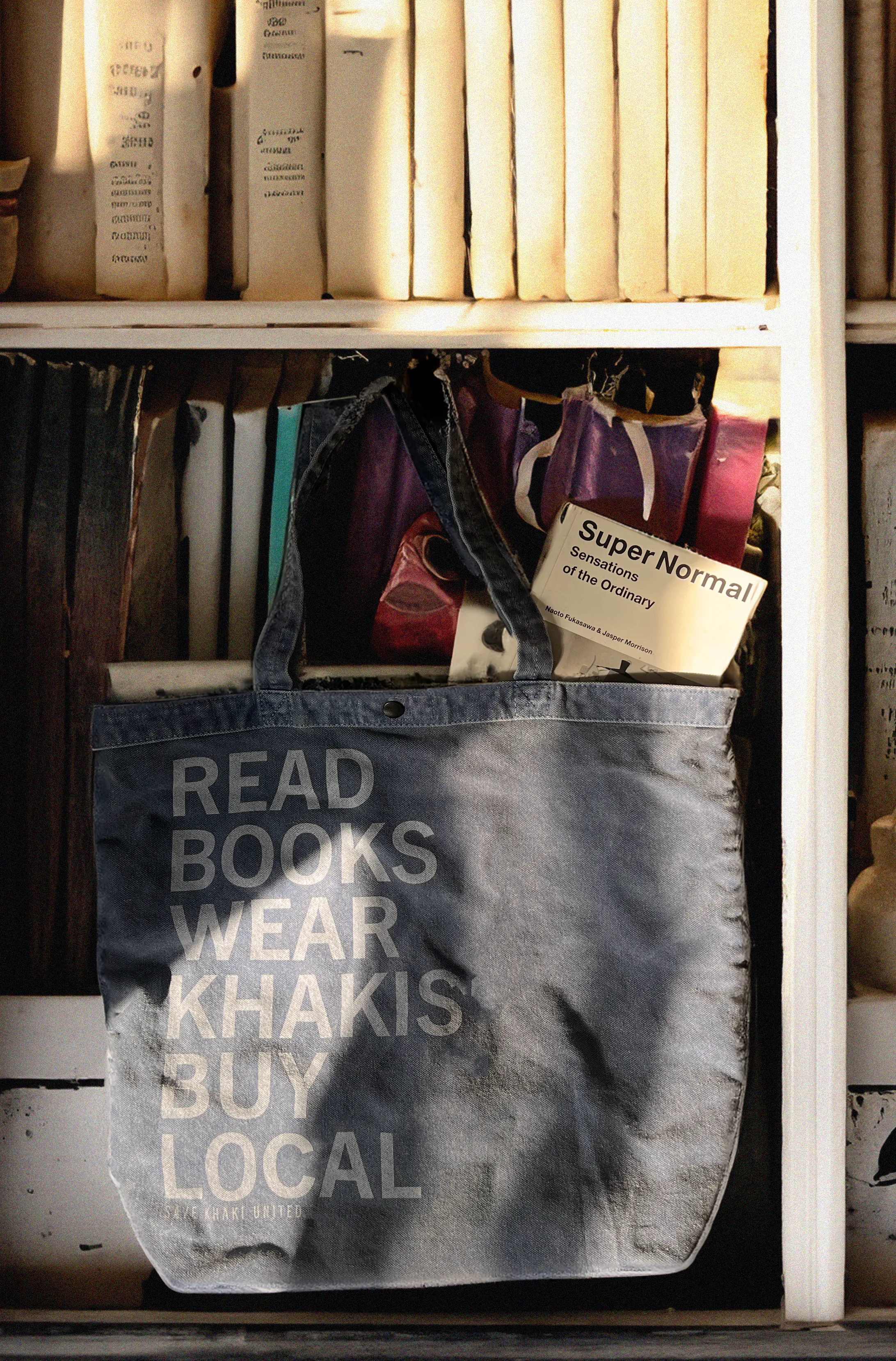 Message Canvas Tote