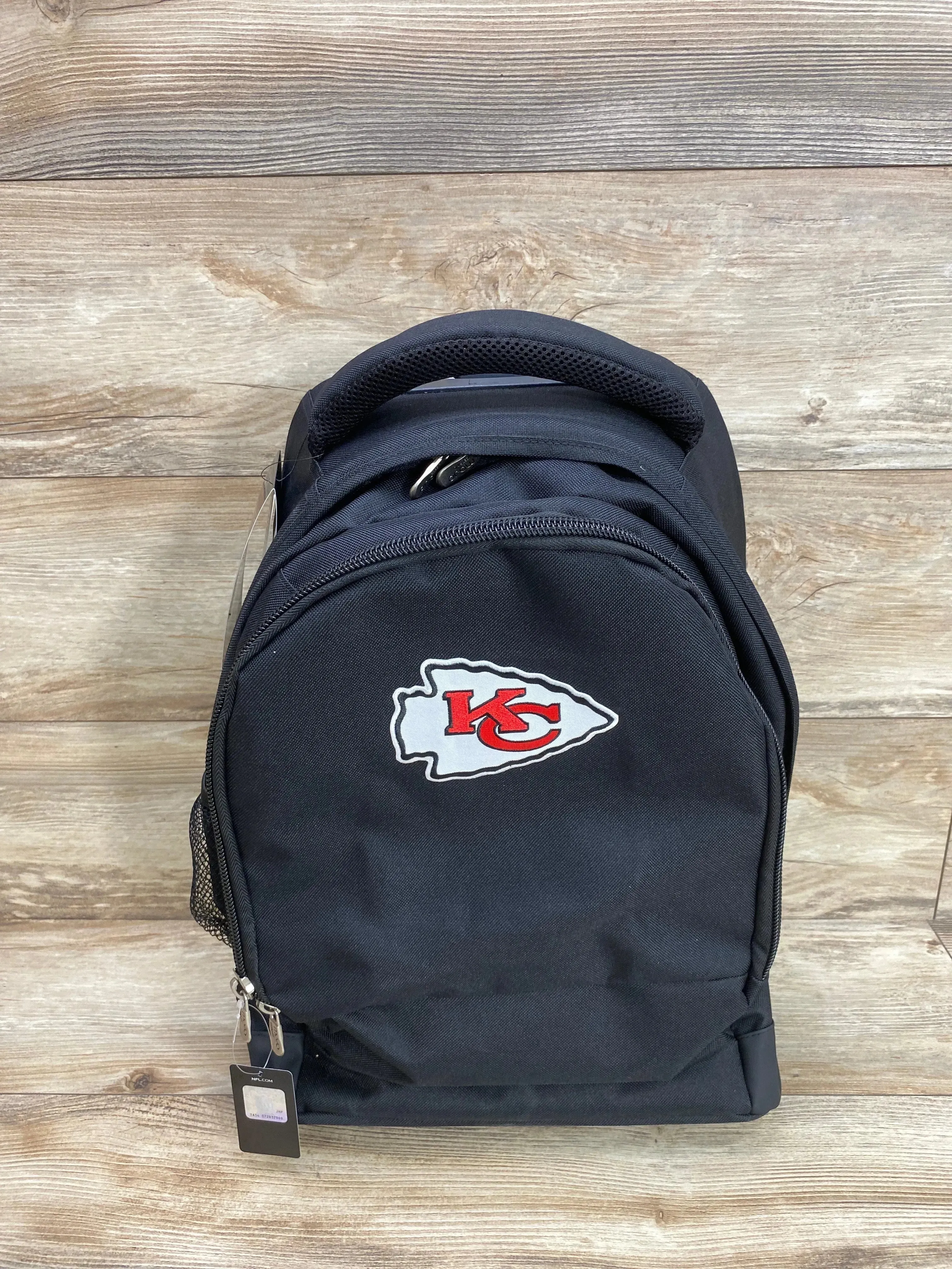 NEW Mojo Licensing Kansas City Chiefs Premium Wheeled Backpack in Black