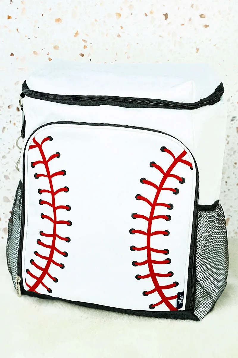 NGIL Baseball Laces Cooler Backpack