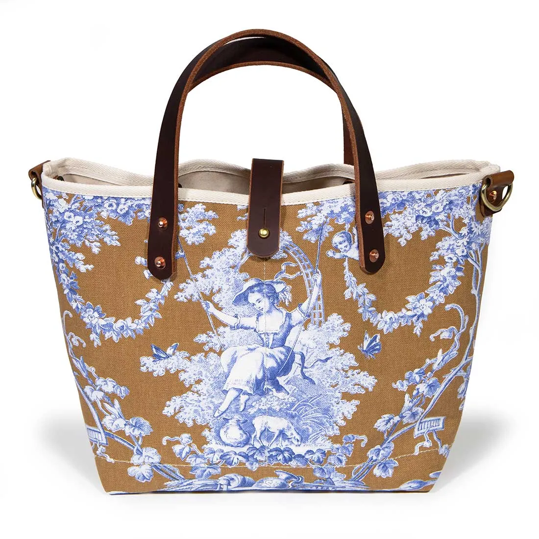 Oak & Ink Toile All Day Mini Tote