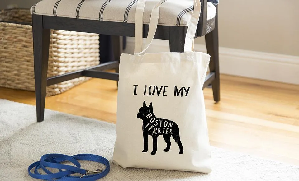 Personalized Dog Tote Bags