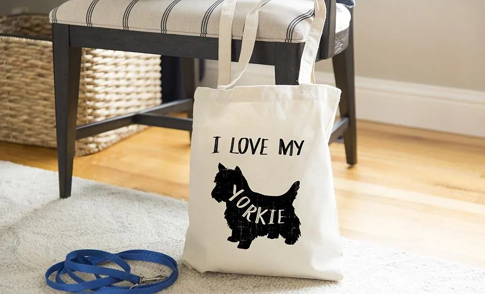 Personalized Dog Tote Bags