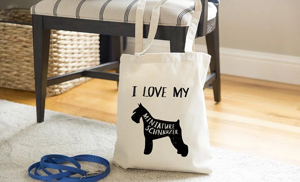 Personalized Dog Tote Bags