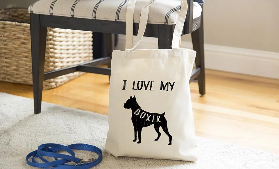 Personalized Dog Tote Bags