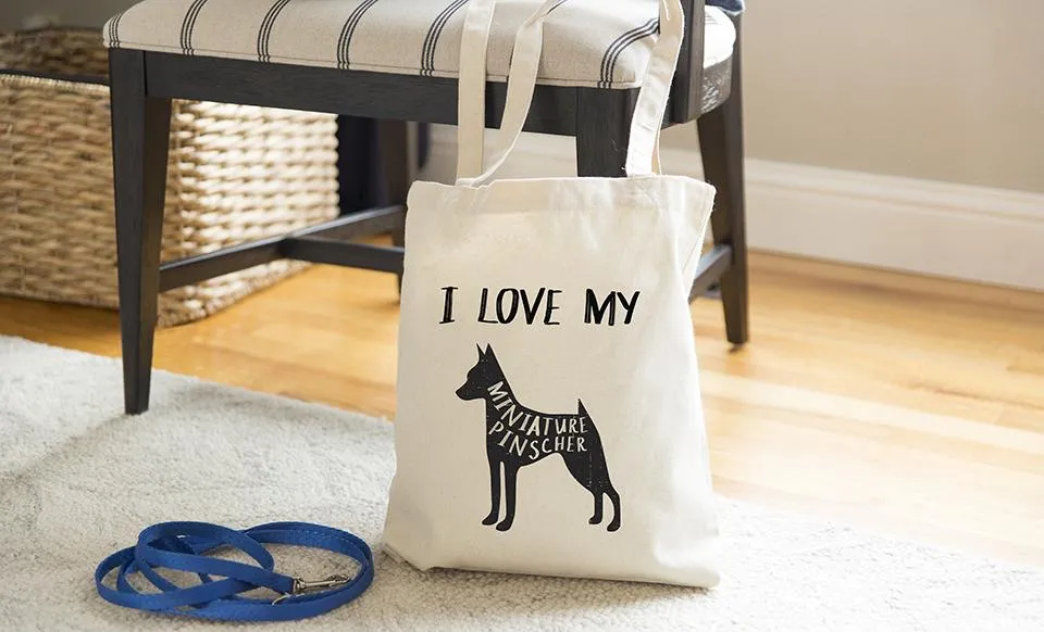 Personalized Dog Tote Bags