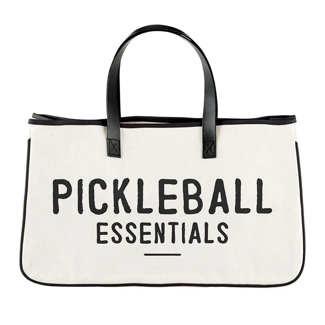 Pickleball Canvas Tote - Pickleball Essentials