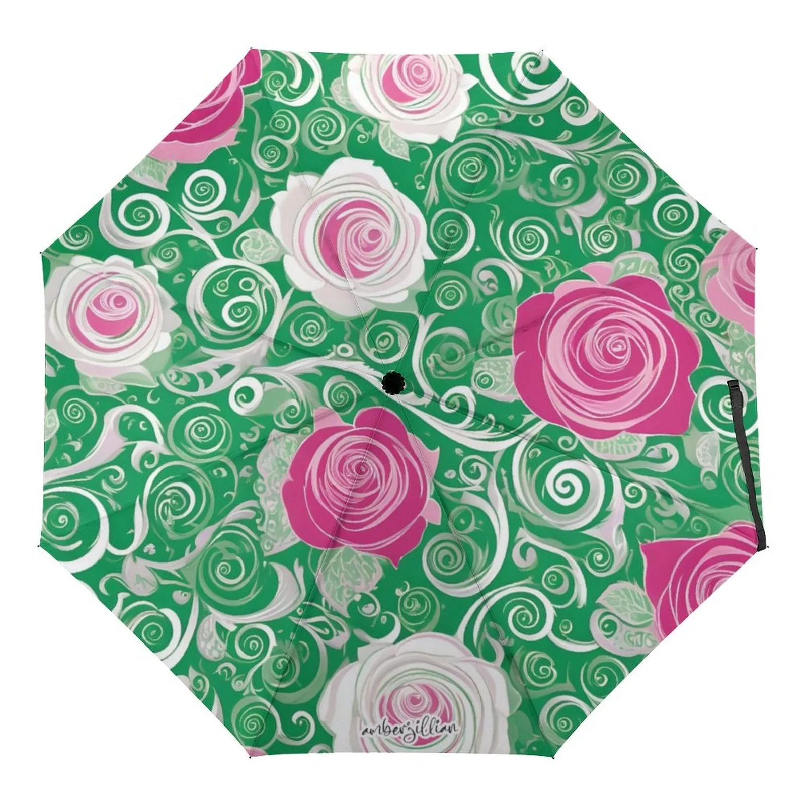 Rosy Green - Lightweight Umbrella