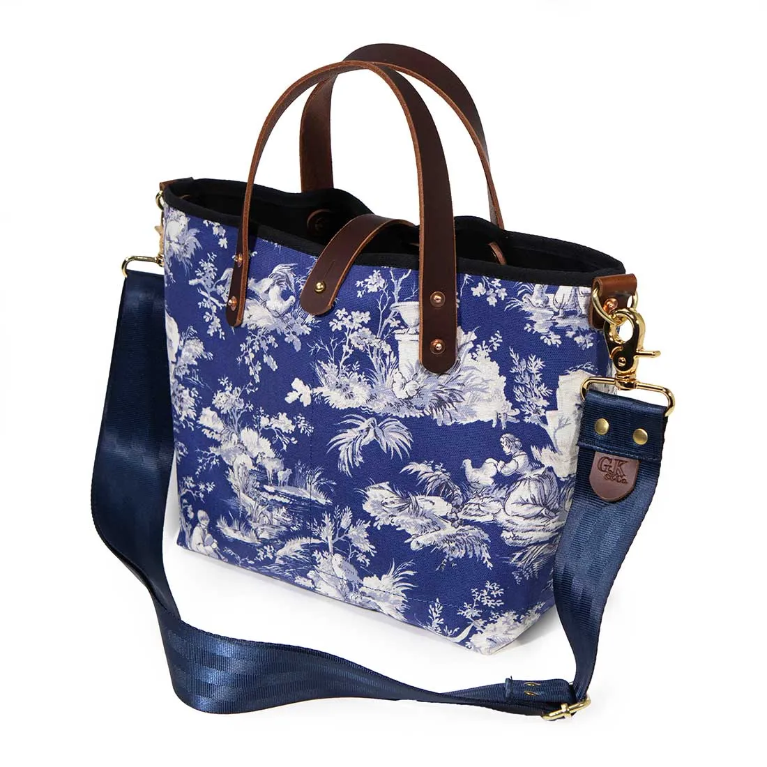 Sapphire Toile All Day Mini Tote