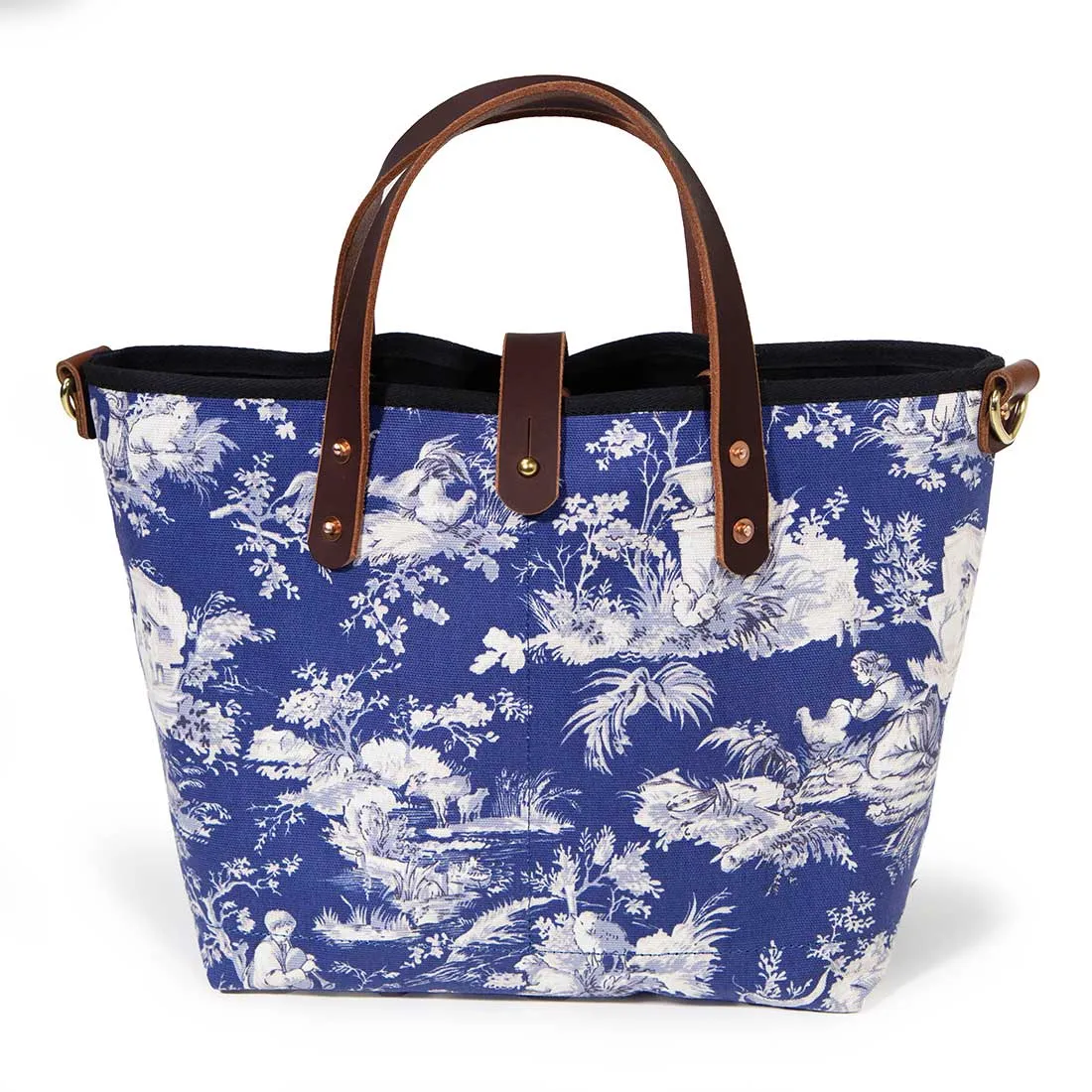 Sapphire Toile All Day Mini Tote