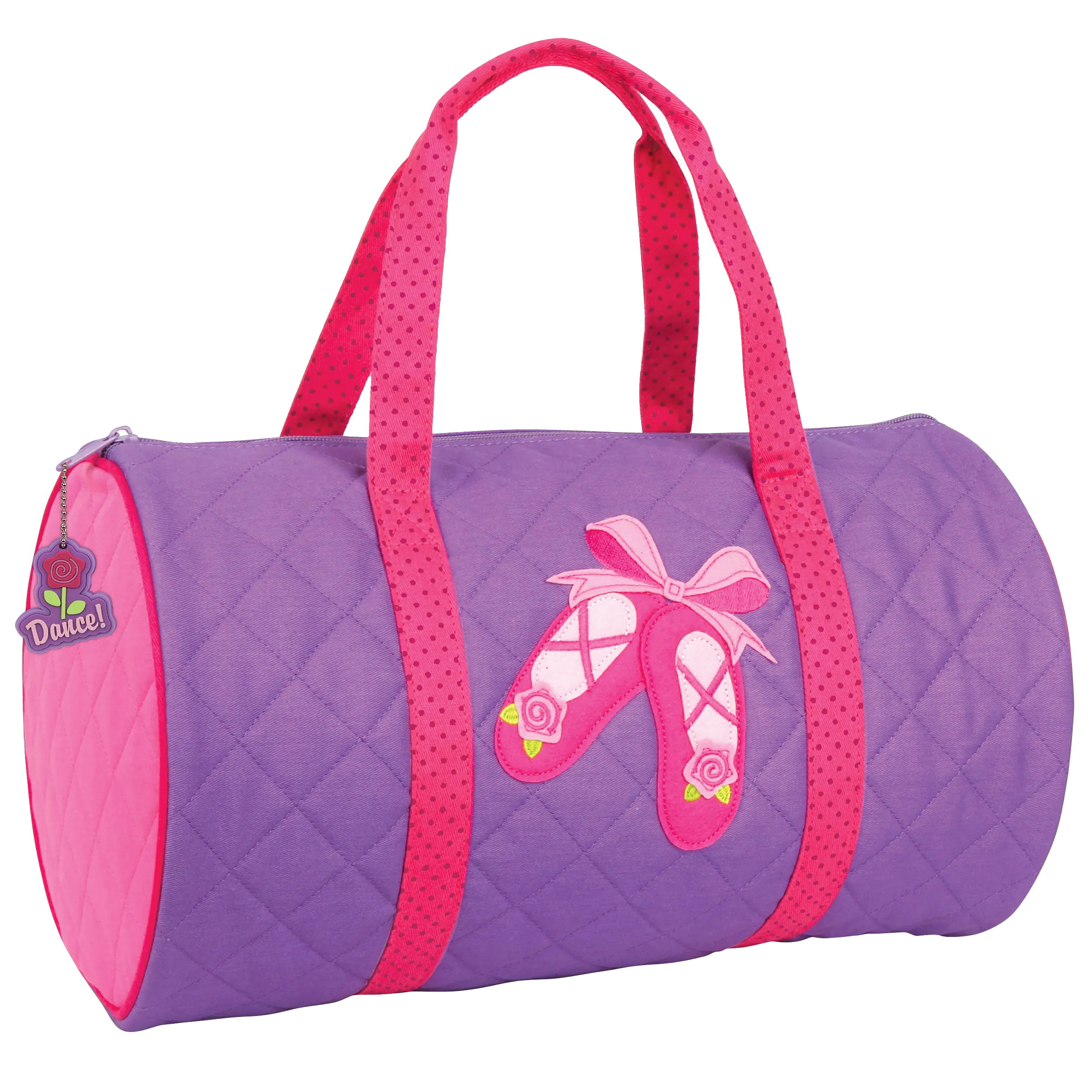 Stephen Joseph Quilted Duffle Bag, Purple Ballet