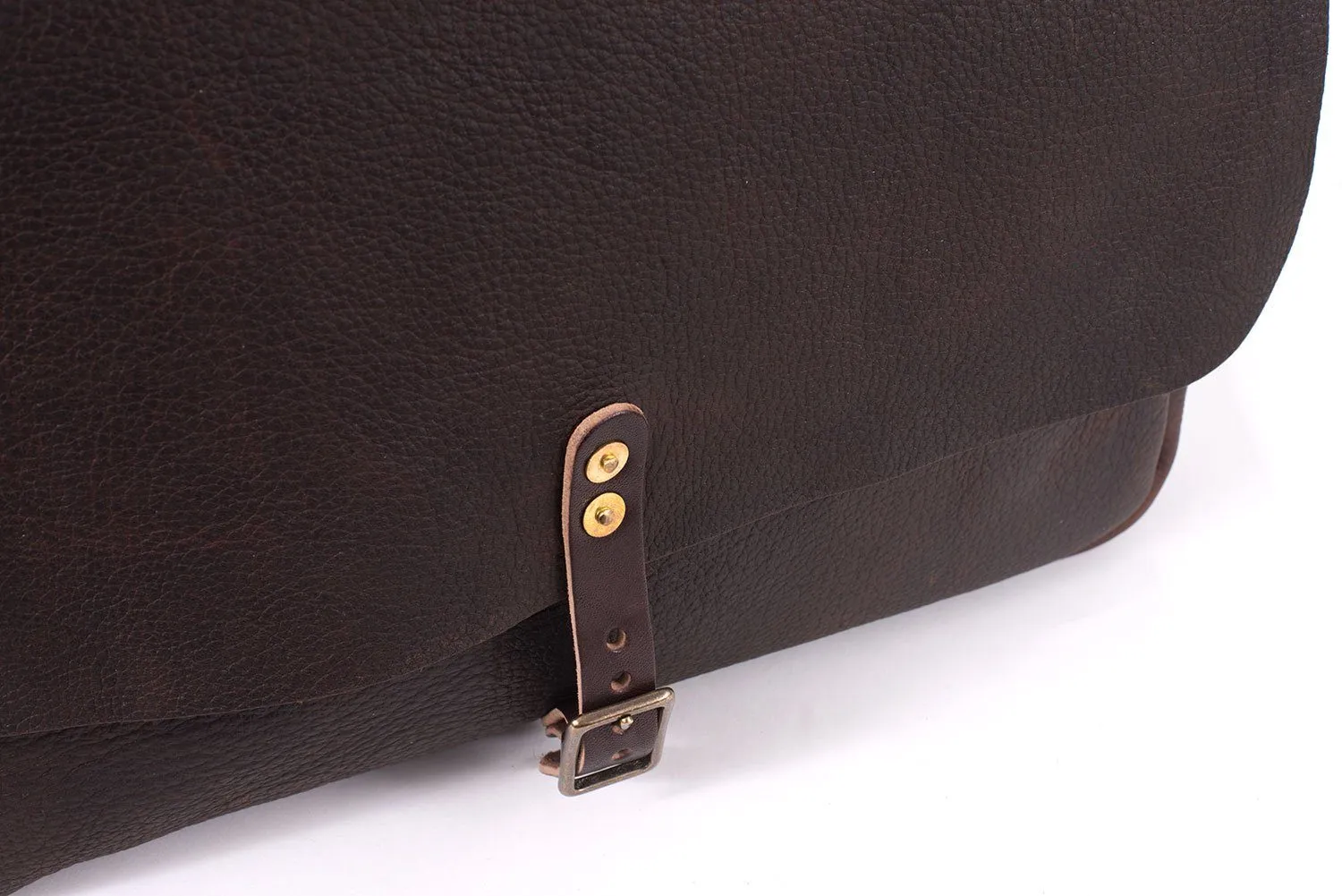 STEPHEN LEATHER MESSENGER BAG