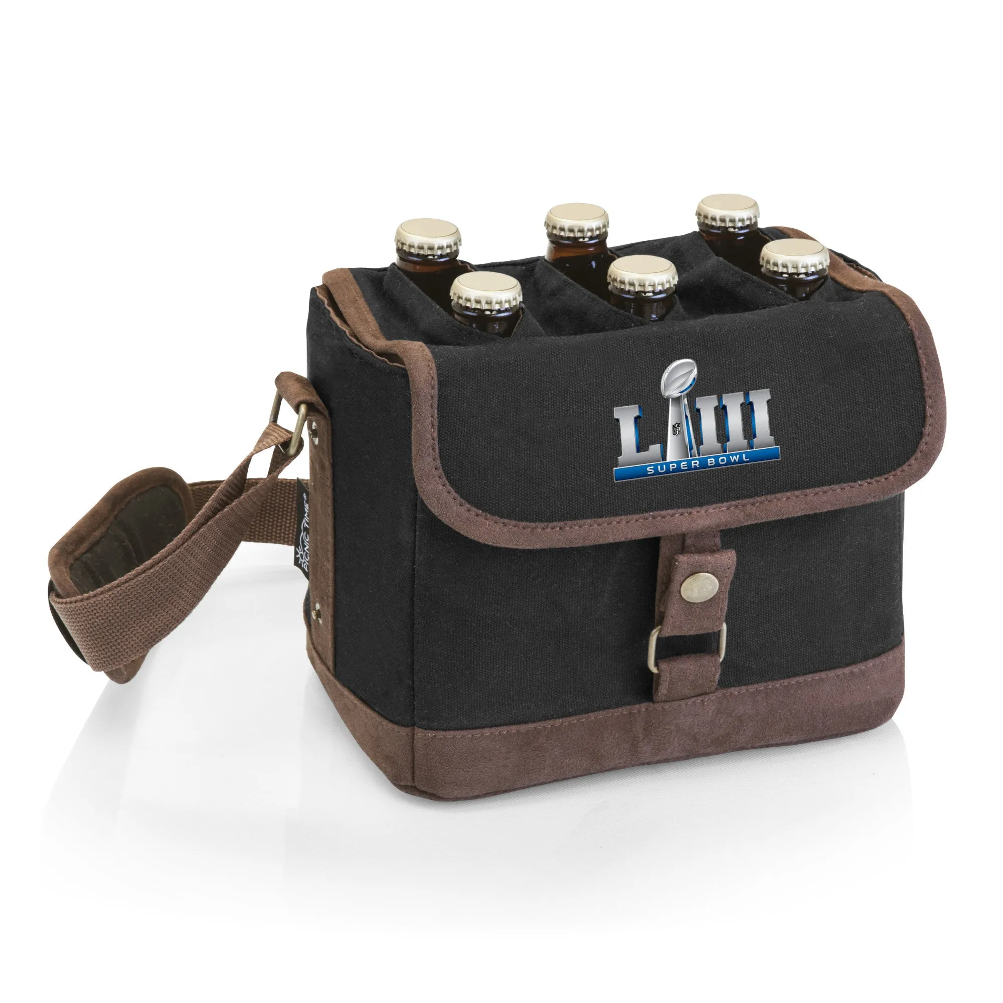 Super Bowl 53 - Beer Caddy Cooler Tote with Opener