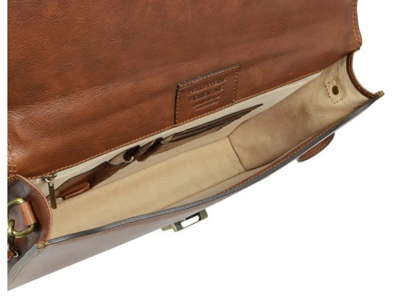 The Sound of the Mountain - Leather Briefcase