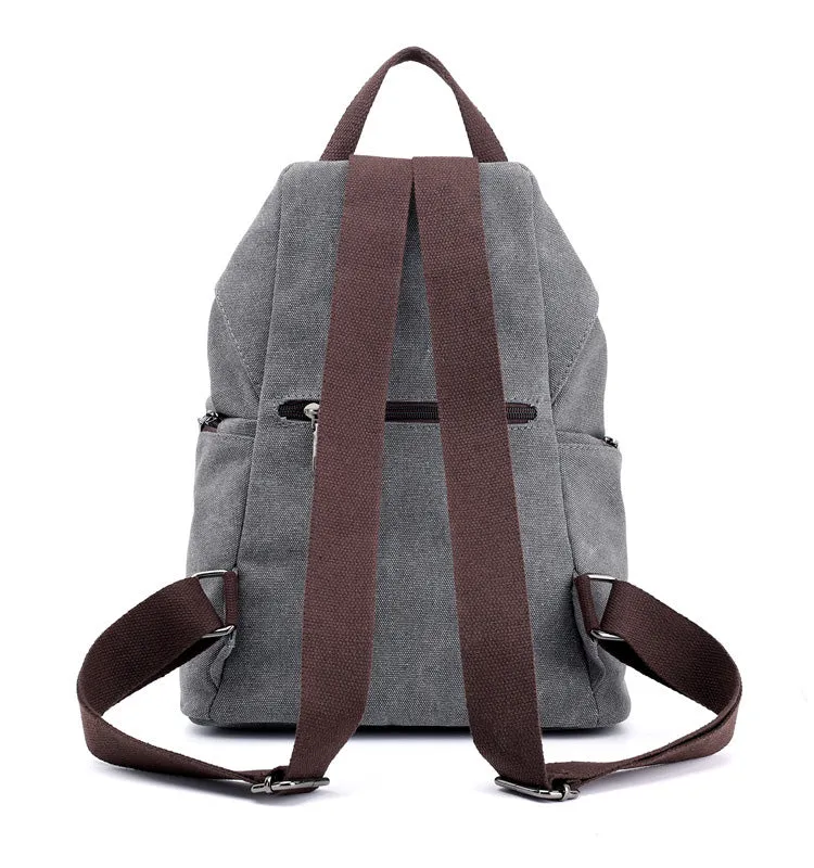 Women's Junie Style Canvas Backpack